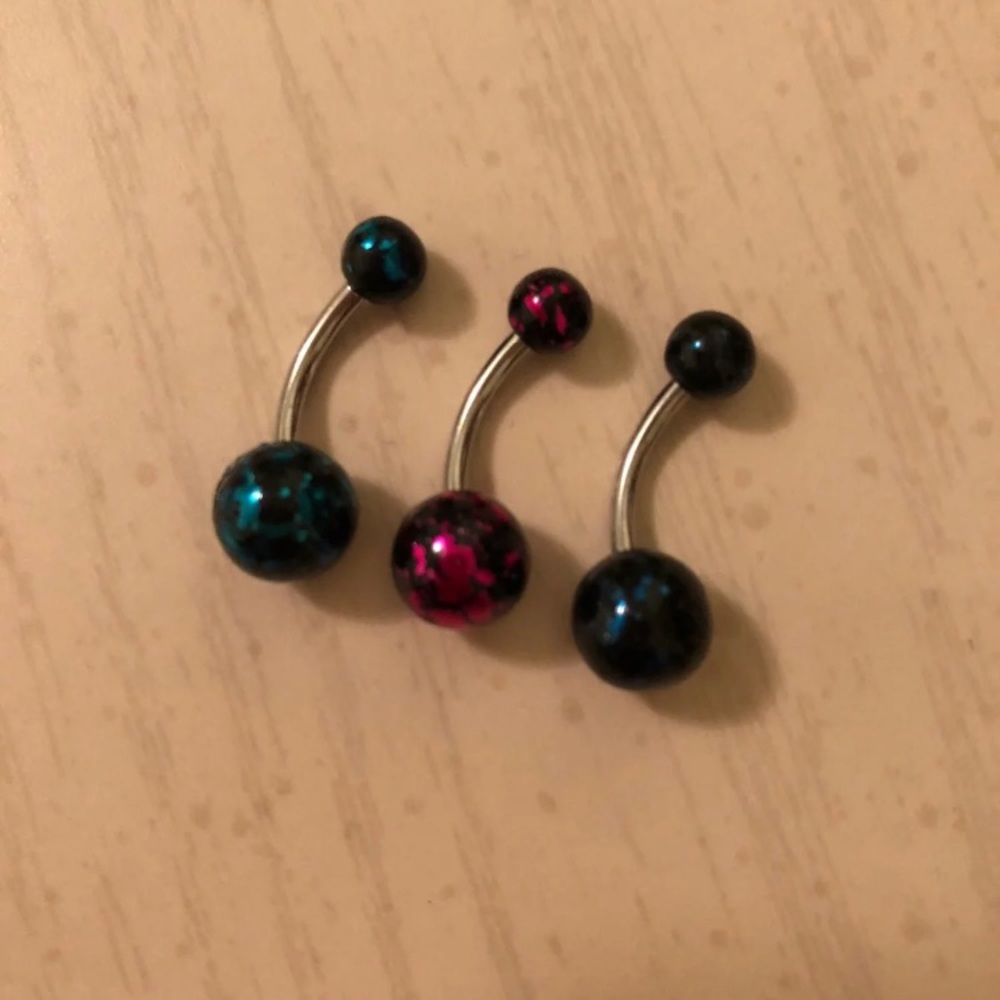 ⭐️⭐️3 for $20⭐️⭐️Set of 3 Belly Rings